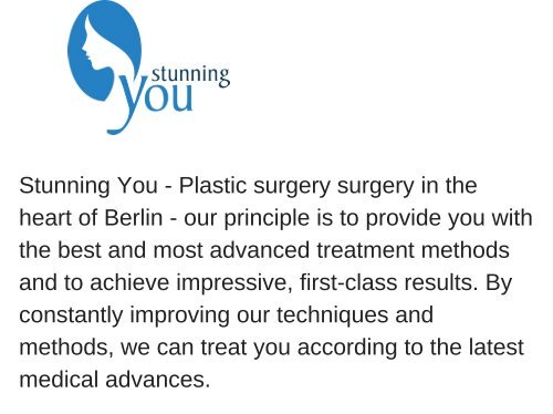 Postraffung chirurgie Berlin