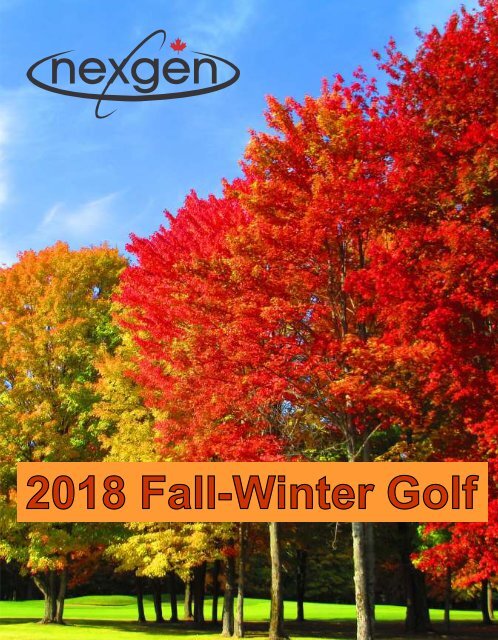 Fall Catalog 2018