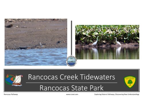 Microsoft PowerPoint - 100 Page Rancocas Creek Water Trail Guide