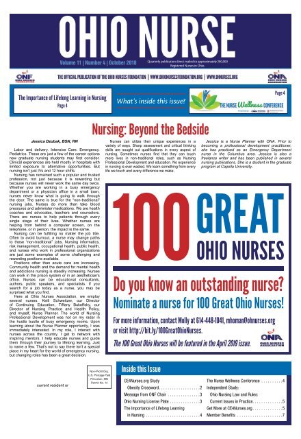 Ohio Nurse - October 2018