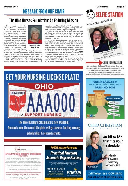 Ohio Nurse - October 2018