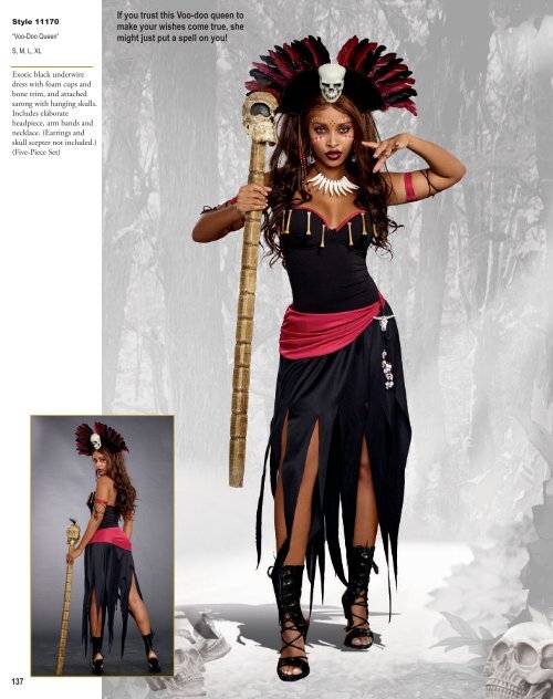 2018 costume catalog