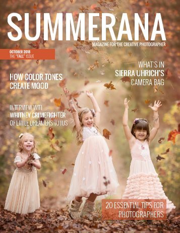 SUMMERANA MAGAZINE |October 2018 |The "Fall" Issue
