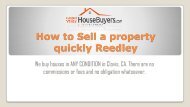 How to Sell a property quickly Reedley – Central Valley House Buyers