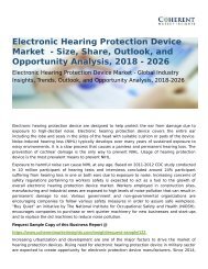 Electronic Hearing Protection Device Market Share, Size and Analysis 2026