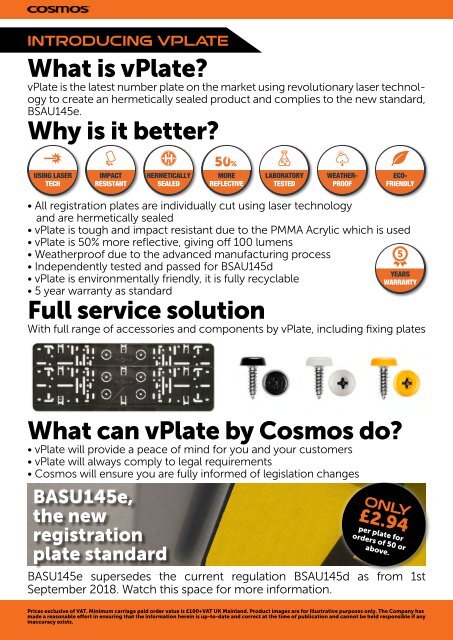 Cosmos vPlate