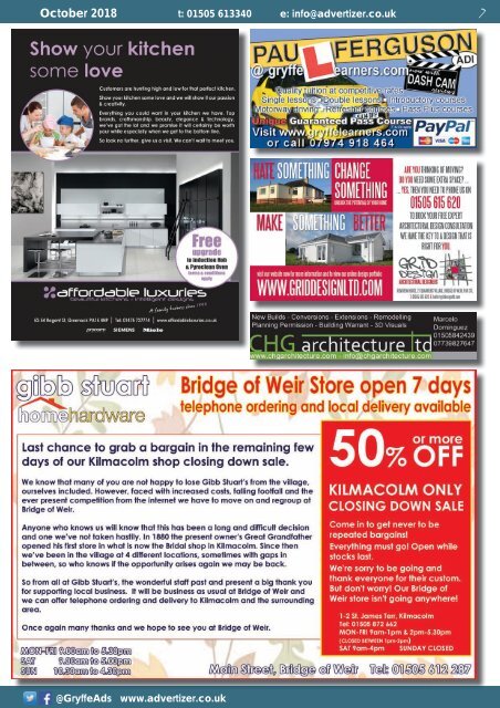  289 October 2018 - Gryffe Advertizer