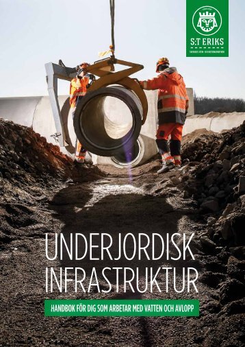 Underjordisk Infrastruktur – Handbok för dig som arbetar med vatten och avlopp