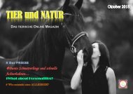 Oktober 2018 - Tier und Natur - Online Magazin