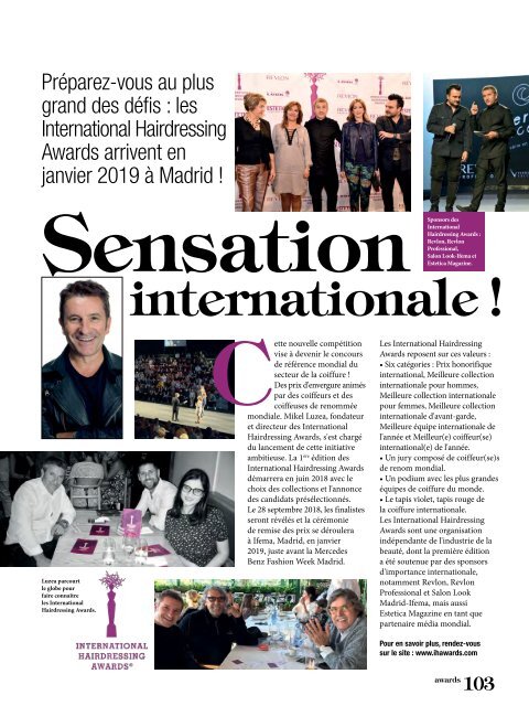 Estetica Magazine FRANCE (1/2018)