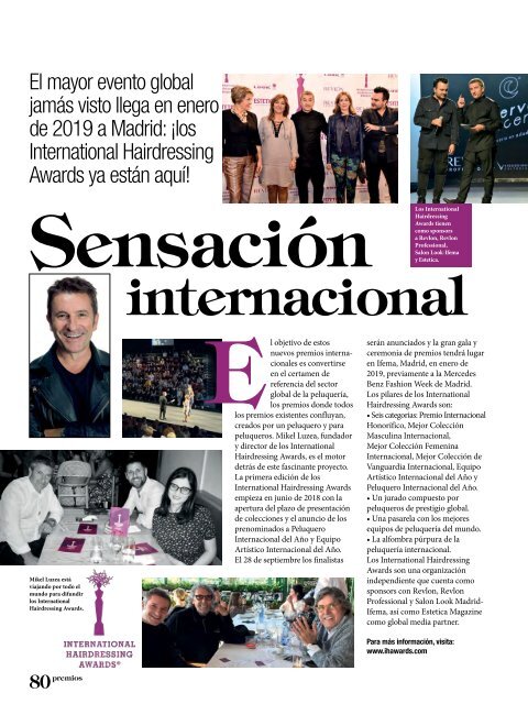Estetica Magazine México & Latina (1/2018)