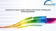 Cancer Testing Screening Market