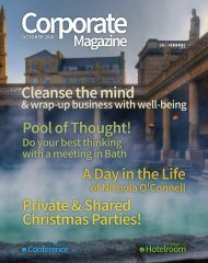 Corporate Magazine October 2018