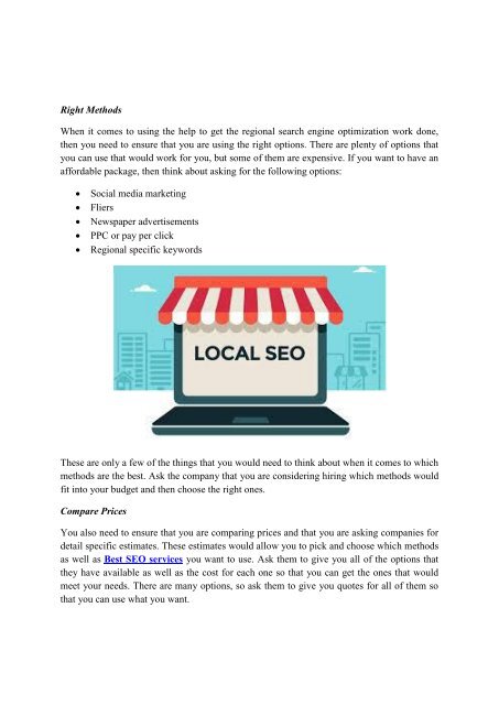 How to Have Fantastic Local SEO Services With Minimal Spending
