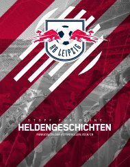 RB Leipzig Fankatalog 2018/19