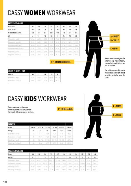 DASSY- werkkleding kopen