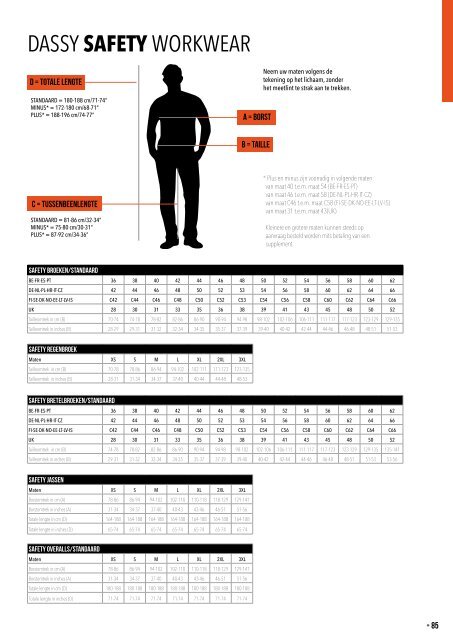 DASSY- werkkleding kopen