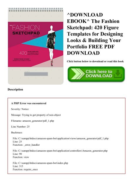 Fashion design sketch app