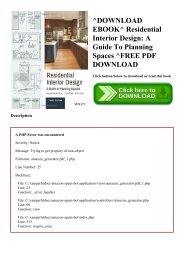 ^DOWNLOAD EBOOK^ Residential Interior Design A Guide To Planning Spaces ^FREE PDF DOWNLOAD