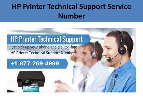 HP Printer Customer Support Help +1-877-269-4999