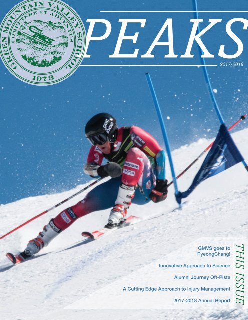 2018 Gmvs Peaks Magazine