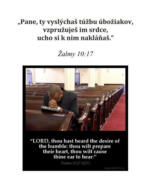 Žalmy 10 : 17