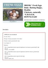 $BOOK^ Fresh Eggs Daily Raising Happy  Healthy Chickens...naturally ^E.B.O.O.K. DOWNLOAD#