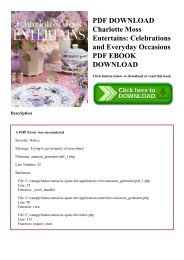 PDF DOWNLOAD Charlotte Moss Entertains Celebrations and Everyday Occasions PDF EBOOK DOWNLOAD