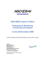 NGO-IDEAs „Impact Toolbox“