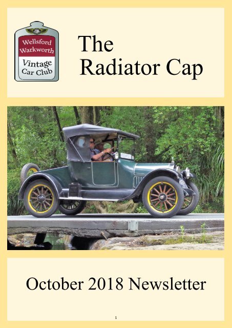 Radiator Cap October 2018
