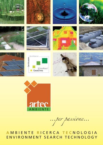 brochure ARTEC generale - ARTECAmbiente srl
