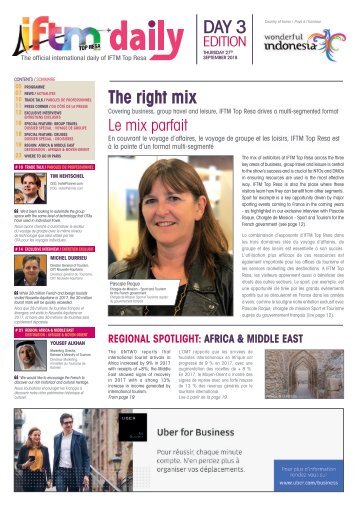 IFTM Daily 2018 - Day 3 Edition