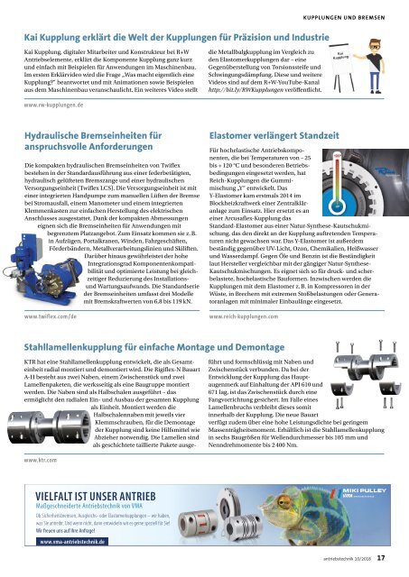 antriebstechnik 10/2018