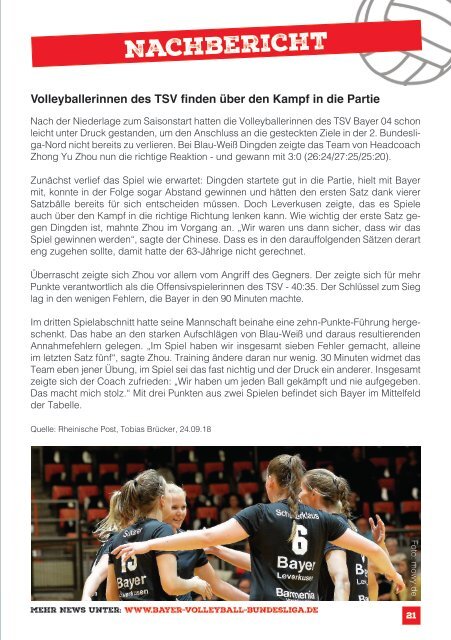 Spieltagsnews Nr. 2 gegen VCO Schwerin & Stralsunder Wildcats