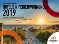 Stiftungsfamilie BSW-Hotel & FeWo - Preisliste 2019