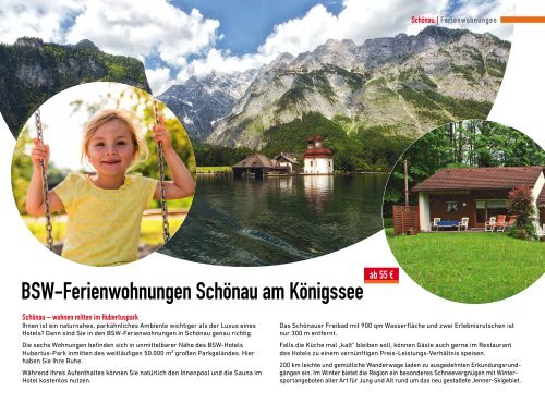 Stiftungsfamilie BSW-Hotel & FeWo - Preisliste 2019