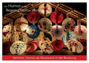 Seminar Humor - als Ressource in der Beratung