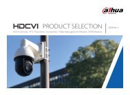 HDCVI-Product Selection_2018 ver. 3