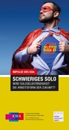 KWA-Stellungnahme_2018_Soloselbständigkeit_180917_WEB