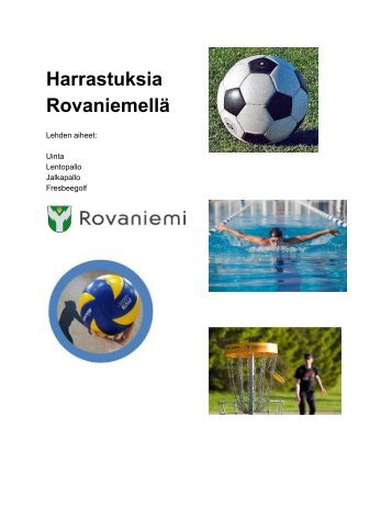 Harrastuksia Rovaniemellä (1)