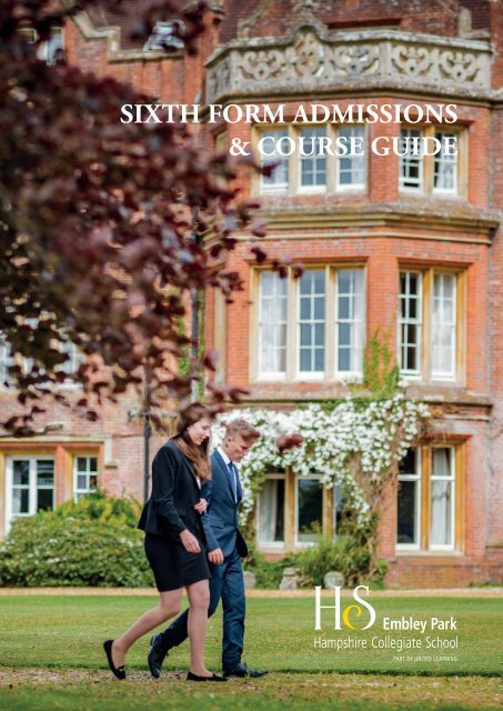 Sixth Form Admissions & Course Guide 2019-20