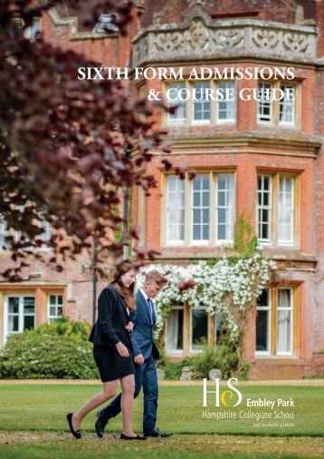 Sixth Form Admissions & Course Guide 2019-21