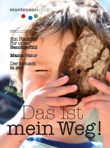 Borschüre Montessori Herbst / Winter 2018