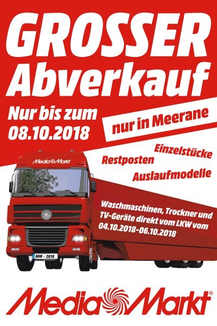 Media Markt Meerane - 03.10.2018