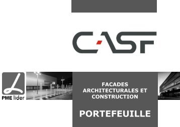 CASF - Présentation de l'entreprise et portefeuille - Portugal