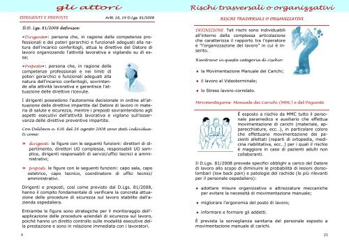 In Ospedale Salute e Sicurezza ... - Ospedale San Carlo Borromeo