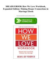 $READ$ EBOOK How We Love Workbook  Expanded Edition Making Deeper Connections in Marriage Ebook