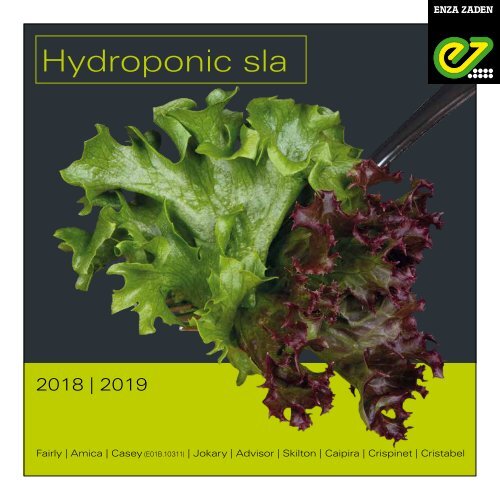 Brochure Hydroponic 2018 | 2019 Dutch version