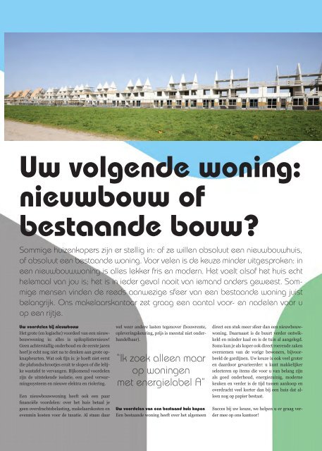 De Lorijn Woonmagazine #31, oktober 2018