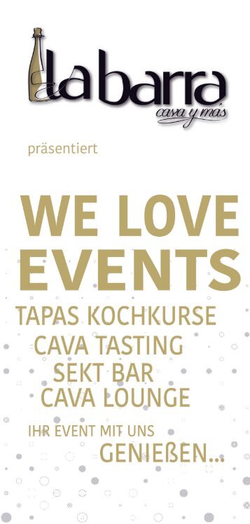 La Barra - WE LOVE EVENTS